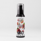 Лубрикант для орального секса SGAN со вкусом клубники со сливками - 100 мл. - SGAN - купить с доставкой в Туле
