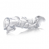 Прозрачная насадка для увеличения члена 2 Inch Clear Extender Sleeve - XR Brands - в Туле купить с доставкой