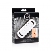 Комплект из 6 прозрачных эрекционных колец Ring Master Custom Ball Stretcher Kit - XR Brands - в Туле купить с доставкой