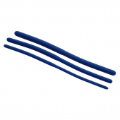 Набор из 3 синих силиконовых уретральных расширителей Invasion Silicone Urethral Sound Trainer Set - XR Brands - купить с доставкой в Туле