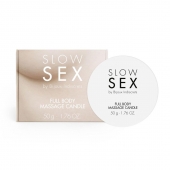 Массажная свеча для всего тела Slow Sex - 50 гр. - Bijoux Indiscrets - купить с доставкой в Туле