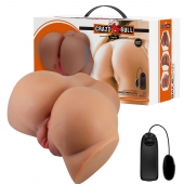 Карамельный мастурбатор-полуторс Emilia с вибрацией - Baile - в Туле купить с доставкой