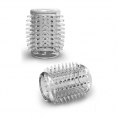 Прозрачная насадка с шипами STAY HARD COCK SLEEVE 01 CLEAR - Blush Novelties - в Туле купить с доставкой
