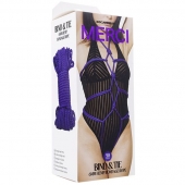 Фиолетовая верёвка для связывания и фиксации Bind Tie - 15,24 м. - Doc Johnson - купить с доставкой в Туле