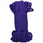 Фиолетовая верёвка для связывания и фиксации Bind Tie - 15,24 м. - Doc Johnson - купить с доставкой в Туле