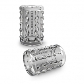 Прозрачная насадка с бороздками STAY HARD COCK SLEEVE 04 CLEAR - Blush Novelties - в Туле купить с доставкой