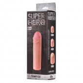 Фаллоудлинитель SUPER HERO Tempter - 16 см. - Lola Games - в Туле купить с доставкой