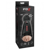 Мастурбатор-вагина с вибрацией Dirty Talk Starter Stroker - Pipedream - в Туле купить с доставкой