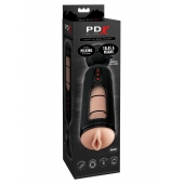 Мастурбатор-вагина с вибрацией Vibrating Mega Milker - Pipedream - в Туле купить с доставкой