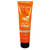 Гель с эффектом вибрации Lube Tube Vibe Low Sex On The Beach - 100 мл. - ORGIE - купить с доставкой в Туле