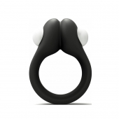 Черное эрекционное кольцо Zippy Vibrating Ring With Bullet - Adrien Lastic - в Туле купить с доставкой