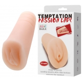 Телесный тугой мастурбатор-вагина Passion Lady - Baile - в Туле купить с доставкой