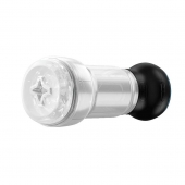 Набор PowerBlow   Feel Pocket Stroker Crystal: мастурбатор и интерактивная насадка - Kiiroo - в Туле купить с доставкой