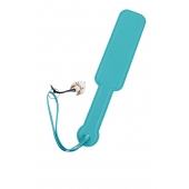 Голубой кожаный пэддл - 37 см. - Pecado - купить с доставкой в Туле