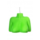 Зеленая сувенирная свеча «Женский силуэт» - Pecado - купить с доставкой в Туле