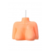 Оранжевая сувенирная свеча «Женский силуэт» - Pecado - купить с доставкой в Туле