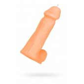 Оранжевая сувенирная свеча «Пенис» - Pecado - купить с доставкой в Туле