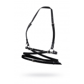 Черная кожаная портупея «Осанка» - Pecado - купить с доставкой в Туле