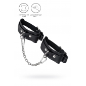 Черные мини-оковы со скруглёнными углами - Pecado - купить с доставкой в Туле