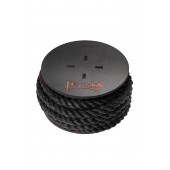 Черная веревка для шибари на катушке - 5 м. - Pecado - купить с доставкой в Туле