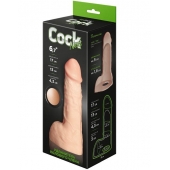 Телесный фаллоудлинитель с мошонкой Cock Next - 17 см. - LOVETOY (А-Полимер) - в Туле купить с доставкой