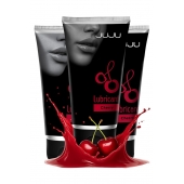 Набор из 3 съедобных лубрикантов JUJU со вкусом вишни - JuJu - купить с доставкой в Туле