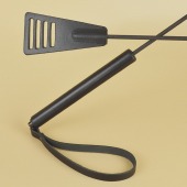 Черный кожаный стек «Сириус» - 60 см. - Sitabella - купить с доставкой в Туле