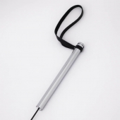 Черный стек с металлической ручкой - Crazy Handmade - купить с доставкой в Туле