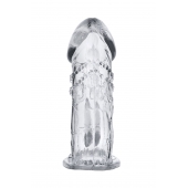 Прозрачная насадка на пенис Uco - 13 см. - A-toys - в Туле купить с доставкой