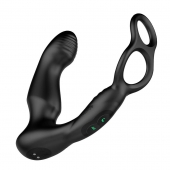 Черный двухмоторный массажер простаты Nexus Simul8 Wave Edition - Nexus Range - в Туле купить с доставкой