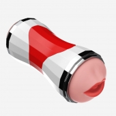 Двусторонний мастурбатор в колбе Power Grip Cup - вагина и ротик - Boys of Toys - в Туле купить с доставкой