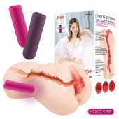 Мастурбатор-вагина с вибрацией Jenny Onahole edition 005 - KOKOS - в Туле купить с доставкой