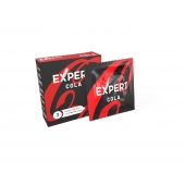 Презервативы с ароматом колы Expert Cola - 3 шт. - Expert - купить с доставкой в Туле