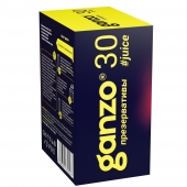 Ароматизированные презервативы Ganzo Juice - 30 шт. - Ganzo - купить с доставкой в Туле