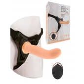 Женский вибрострапон со съемной насадкой и пультом ДУ - Erokay - купить с доставкой в Туле