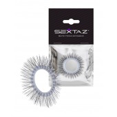 Круглое эрекционное кольцо с «ресничками» - Sextaz - в Туле купить с доставкой