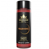 Массажное масло с согревающим эффектом Massage Oil Warming - 100 мл. - HOT - купить с доставкой в Туле