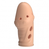 Телесная насадка на пенис Booker - 8 см. - Baile - в Туле купить с доставкой