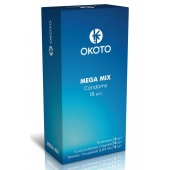 Презервативы OKOTO Mega Mix - 18 шт. - Sitabella - купить с доставкой в Туле