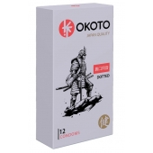 Точечные презервативы OKOTO Dotted - 12 шт. - Sitabella - купить с доставкой в Туле