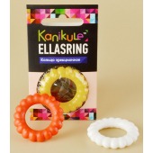 Цветное рельефное эрекционное кольцо Ellasring - Sitabella - в Туле купить с доставкой