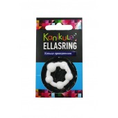 Цветное эрекционное кольцо с шариками Ellasring - Sitabella - в Туле купить с доставкой