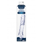 Прозрачная насадка-удлинитель Length Enhancer с подхватом - 22,3 см. - NMC - в Туле купить с доставкой