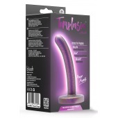Фиолетовая насадка с гладкой поверхностью Surrender 4.75 Inch Beginner Pegging Dildo - 12 см. - Blush Novelties - купить с доставкой в Туле