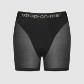 Трусики-шорты для фиксации насадок Strap-on-me Harness Lingerie Halo - size XL - Strap-on-me - купить с доставкой в Туле