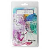 Набор из 3 эрекционных прозрачных колец - Boys of Toys - в Туле купить с доставкой