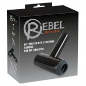 Черный мастурбатор с удобной ручкой Masturbator with 2 Functions - Orion - в Туле купить с доставкой