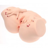 Телесный мастурбатор-полуторс Barbie - Naked Factory - в Туле купить с доставкой