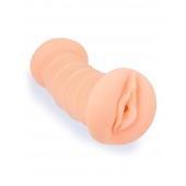 Телесный двусторонний мастурбатор с вибропулей и эрекционными кольцами в комплекте - Sexy Girl - в Туле купить с доставкой