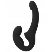 Черный безремневой страпон Share Lite - Fun Factory - купить с доставкой в Туле